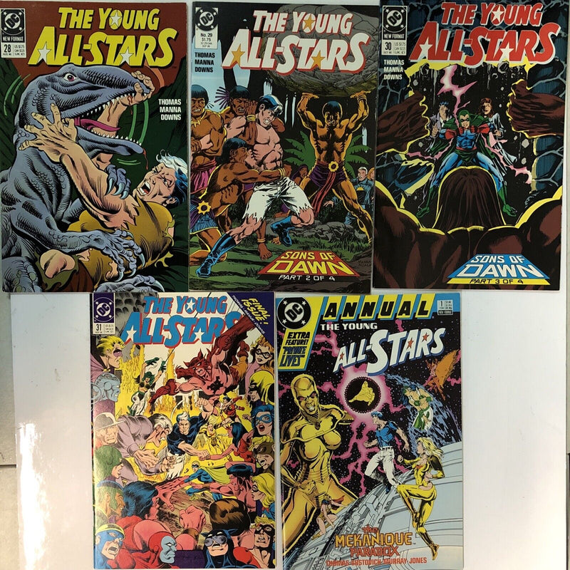 The Young All-Stars (1987) Complete Set # 1-31 & Annual # 1 (F/VF) DC Comics