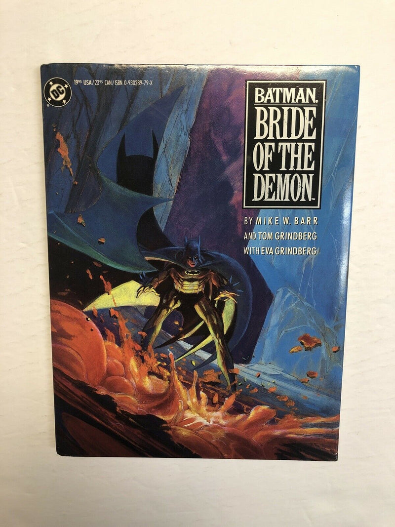 Batman Bride Of The Demon Hardcover HC (1990) Mike Barr | Grindberg