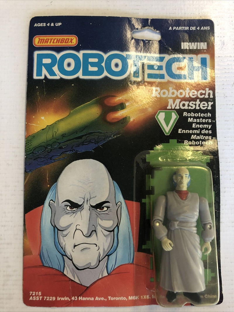 Matchbox Robotech Masters Enemy 3.5" Action Figure  1985 Complete