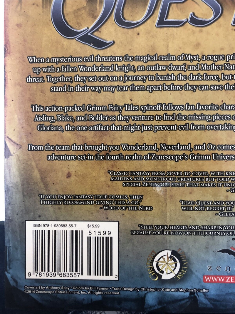 Grimm Fairy Tales: Quest (2014) Zenescope TPB SC Pat Shand