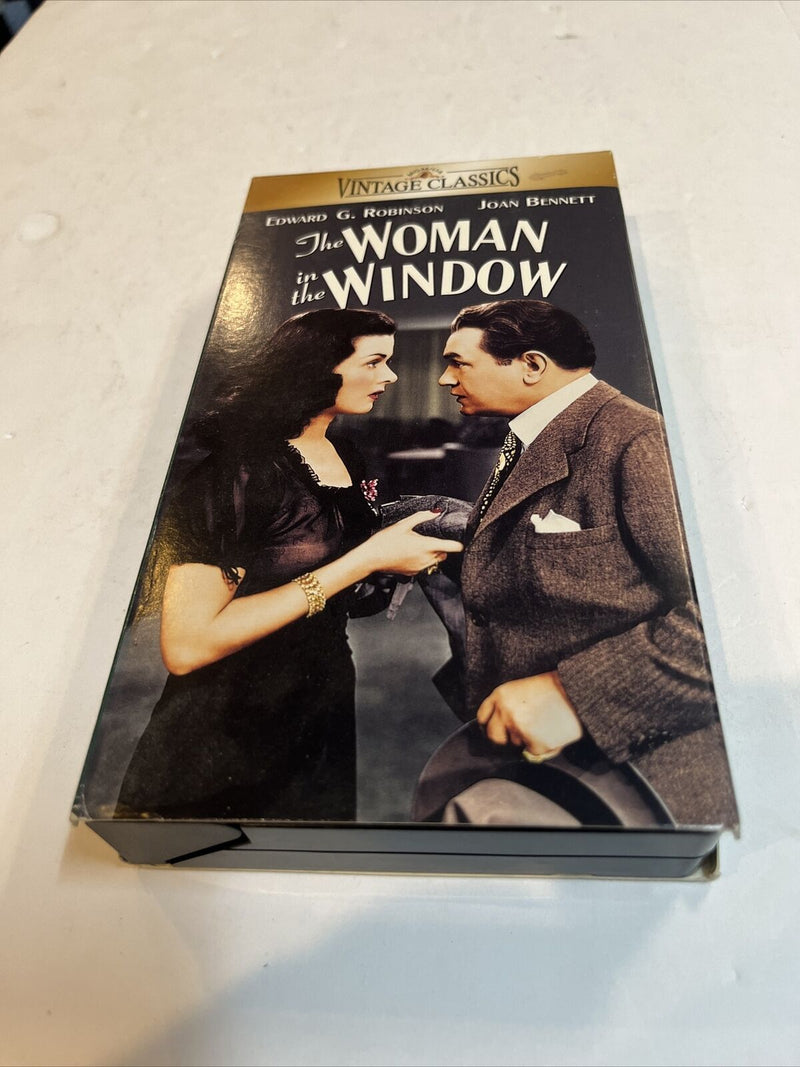 The Woman in the Window (VHS 1996) Edward G. Robinson  • Joan Bennett