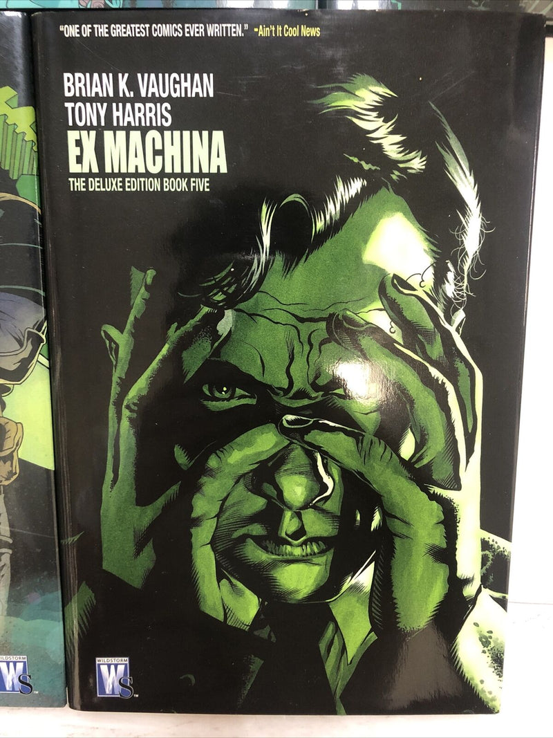Ex Machina Deluxe Edition Vol 1-5 HC Hardcover Complete Set | Vaughan | Harris