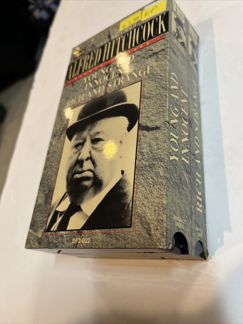 Alfred Hitchcock Volume 4 (VHS) Young and Innocent • Rich and Strange