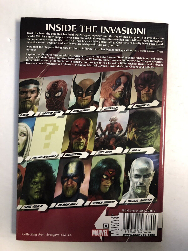 New Avenger Vol.8: Secret Invasion Book 1 Hardcover Hc (2009)(NM) Brian Bendis