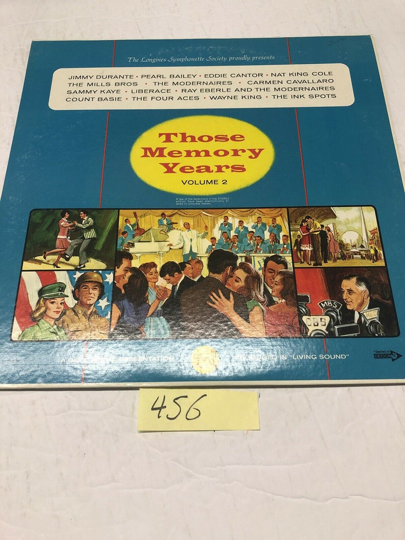 Those Memory Years Volume 2 Vinyl LP Album