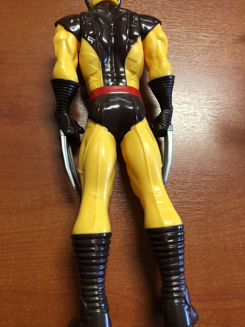 Wolverine 12 Inch Action Figure Hasbro Marvel X-Men Titan Hero Series Toy Brown