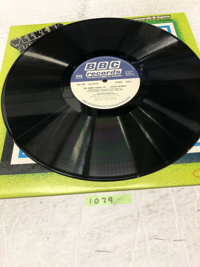 The Many Voices Of Peter Ustinov Vinyl  LP Album