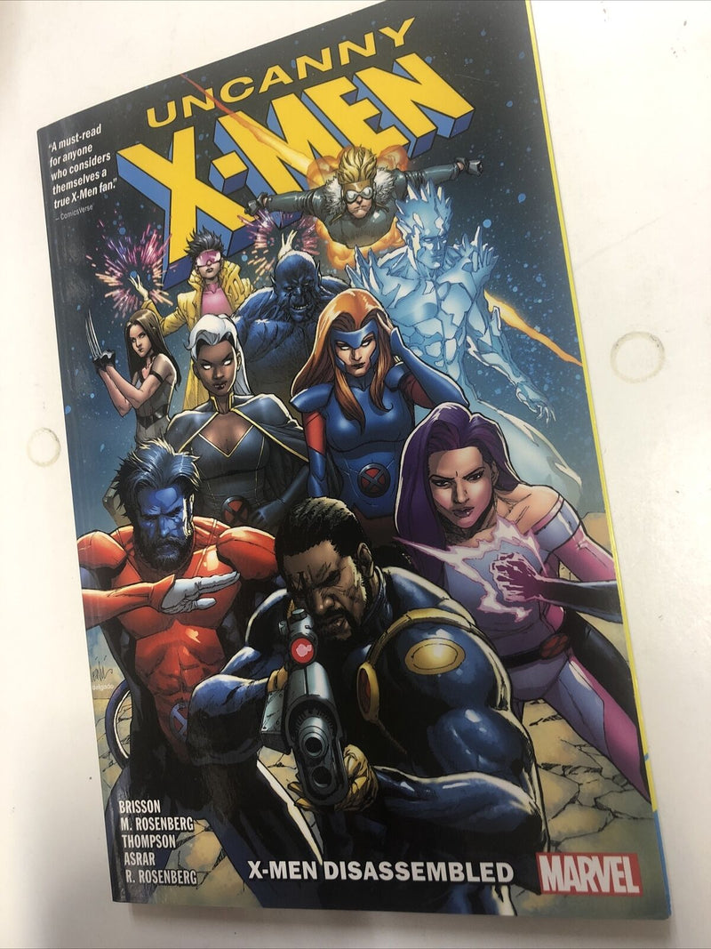 Uncanny X-Men X-Men Disassembled (2019) Marvel TPB Ed Brisson