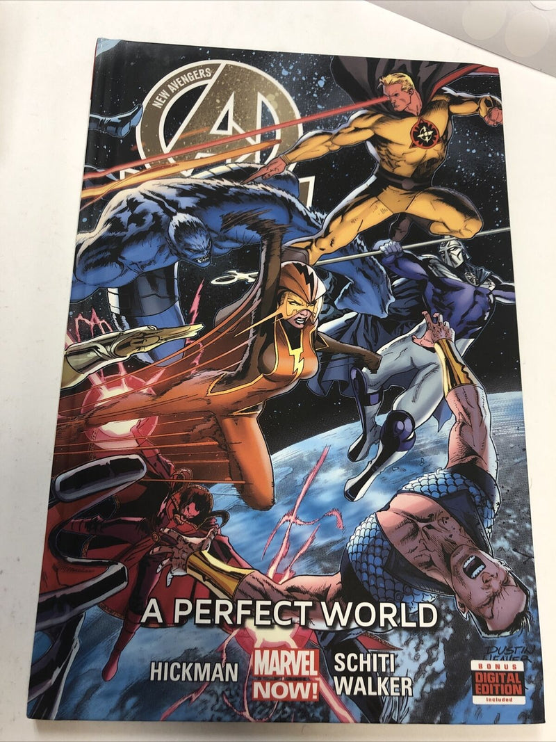 New Avengers The Perfect World Vol.4 (2014) Marvel TPB HC Jonathan Hickman