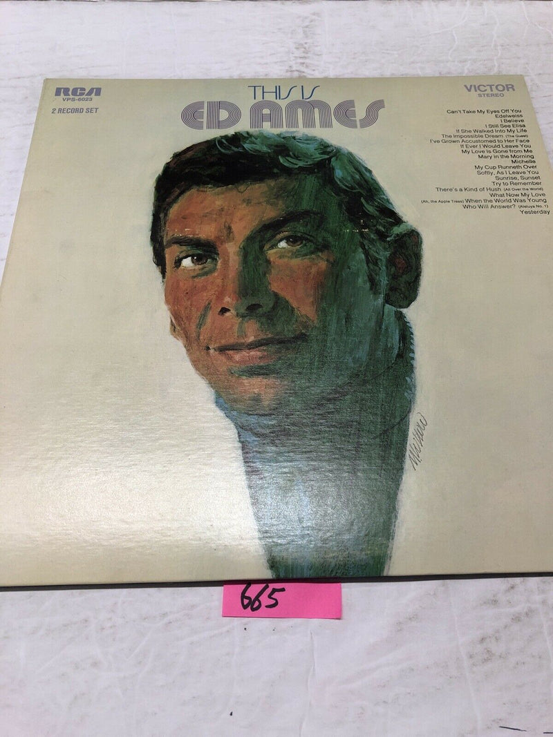This Is Ed Ames Double Vinyl  LP Albums