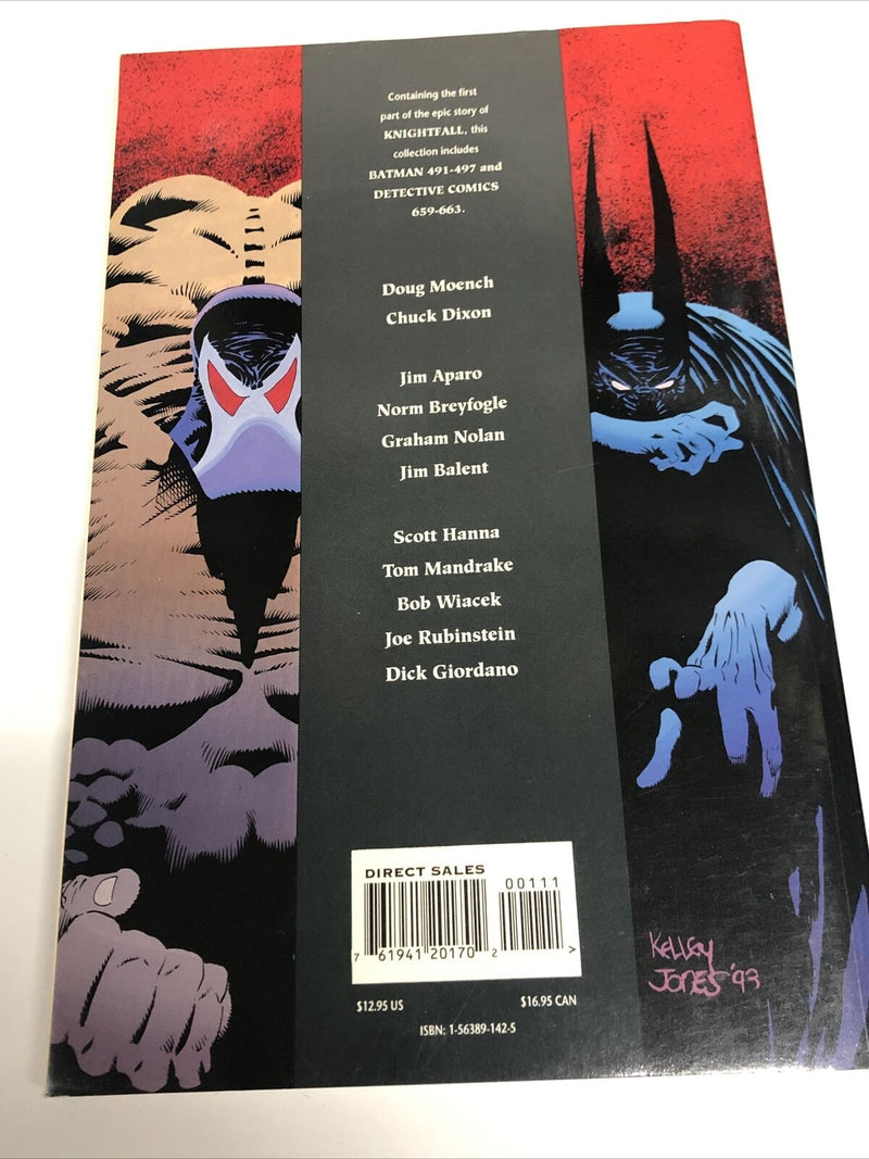 Batman Knightfall Part One Broken Bat (1993) DC Comics TPB SC Chuck Dixon