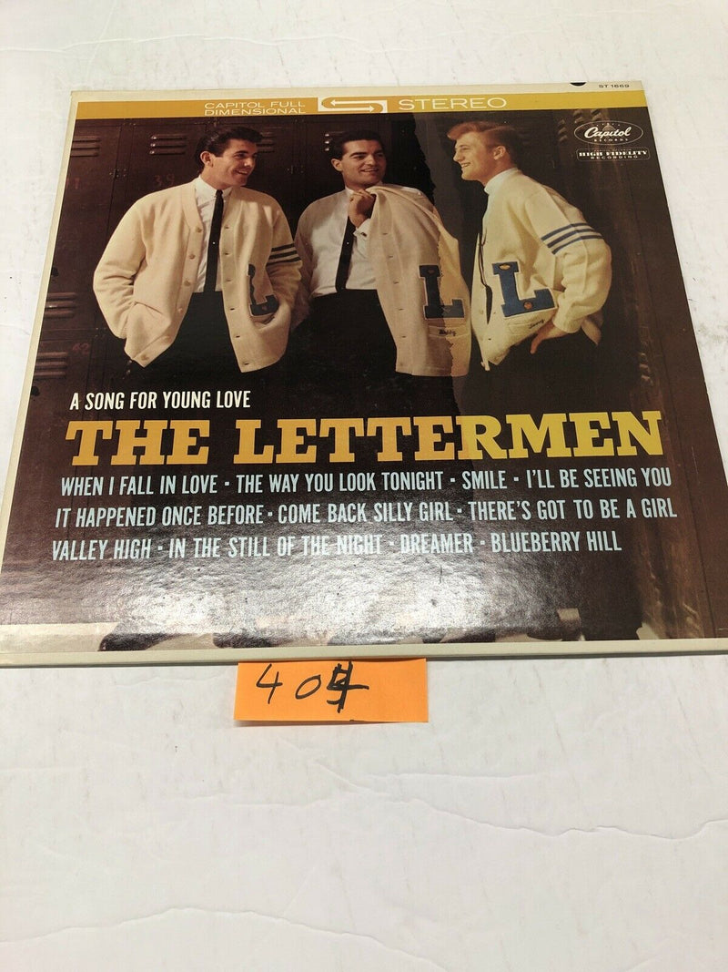 The Letterman A Song For Young Love Vinyl  LP Album