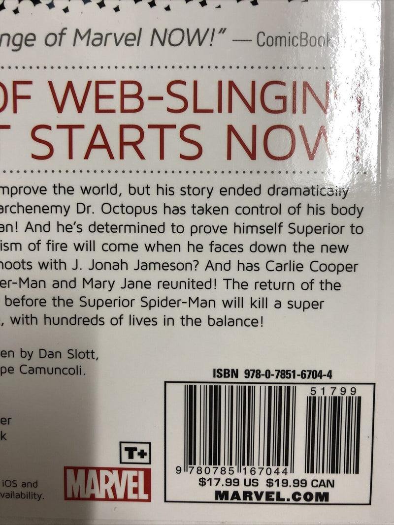 The Superior Spider-Man Vol.1 My Own Worst Enemy By Dan Slott (2015) TPB Marvel