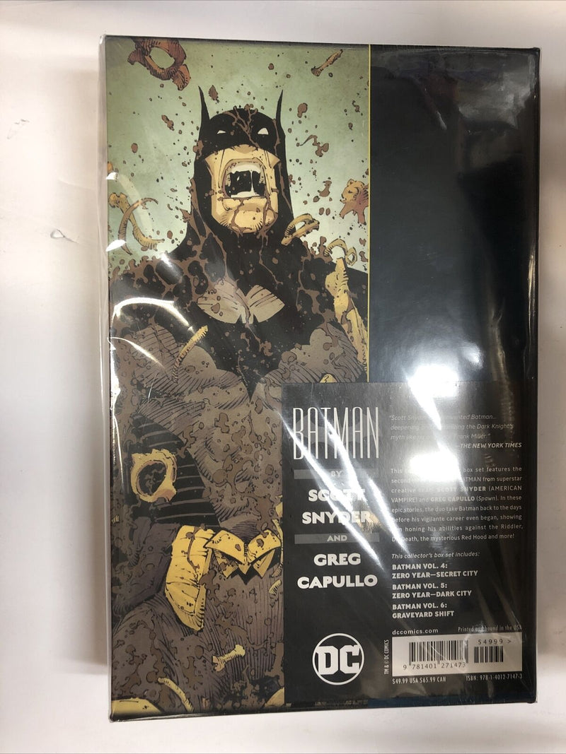 Batman By Scott Snyder And Greg Capullo Set Box 2 Vol. 4 5 6 (2017) DC HC