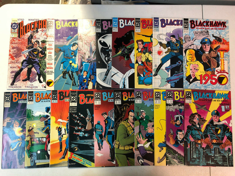 Blackhawk (1989) #1-16, Annual & Special #1 (VF/NM) Complete Set Run DC