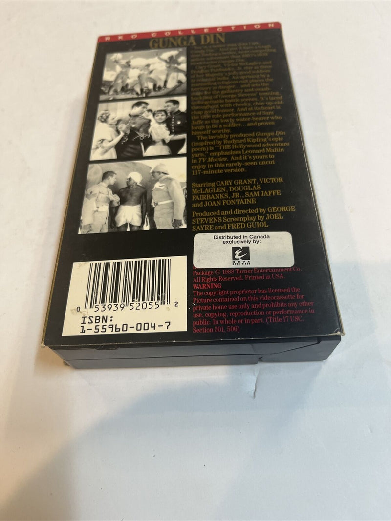 Gunga Din (VHS)  lCary Grant • Douglas Fairbanks, Jr  | RKO Collection
