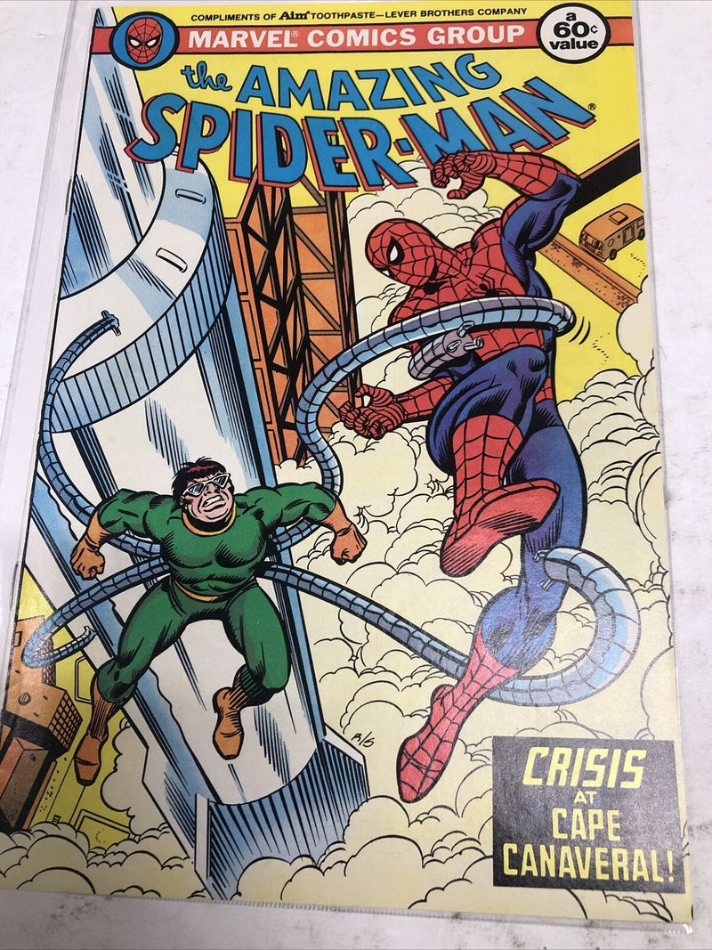 The Amazing Spider-Man Crisis At Cape Canaveral (1962) Giveaway Fine Copy