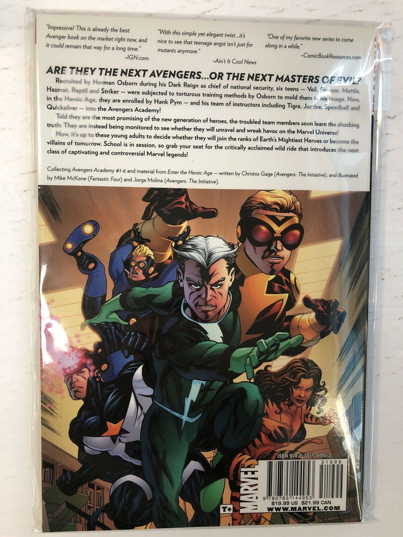 Avengers Academy Vol 1 Permanent Record TPB Softcover (2011) Cage | McKone