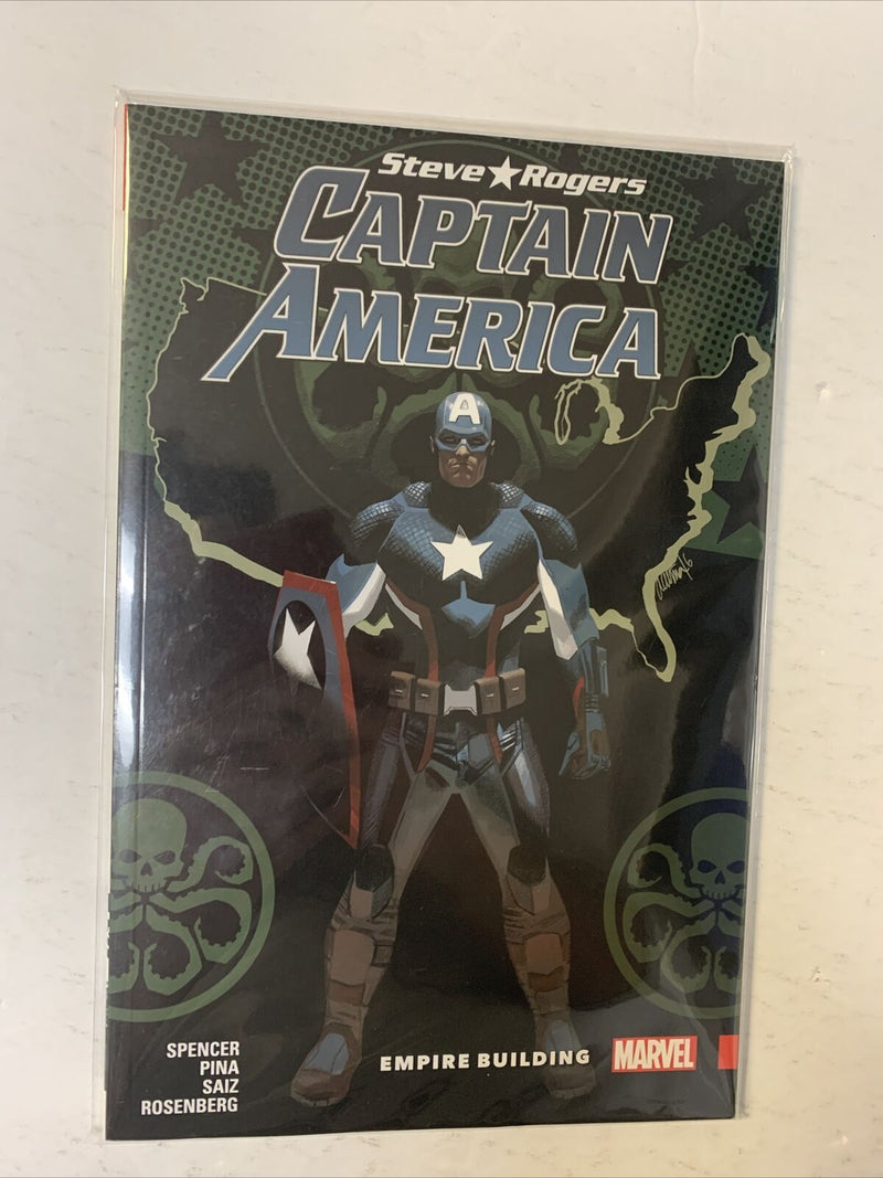 Captain America: Steve Rogers Vol 3 Empire Building TPB Softcover (2017) Spencer