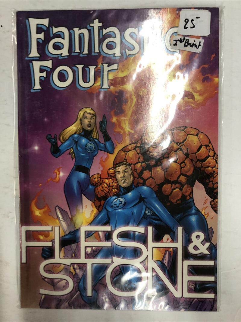 Fantastic Four Flesh And Stone By Jeph Loeb (2001) TPB Marvel Comics