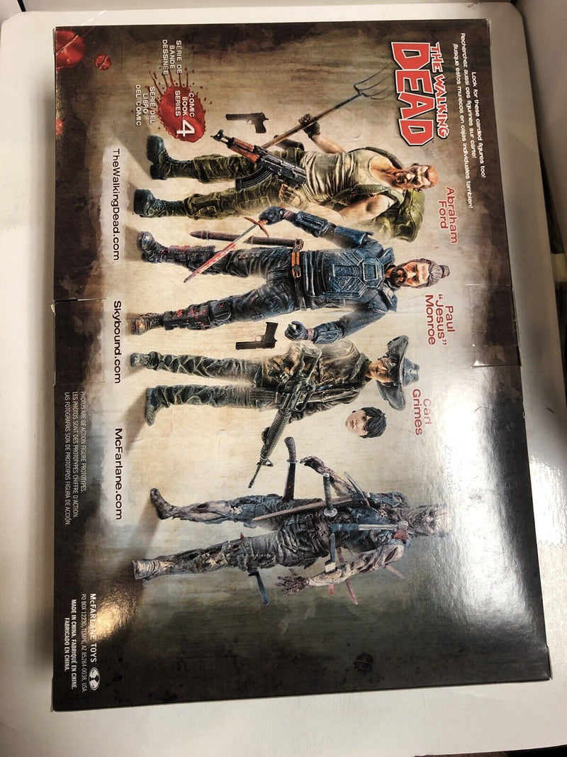 The Walking Dead Action Figure Comic Book Exclusive - Carl & Abraham Bloody