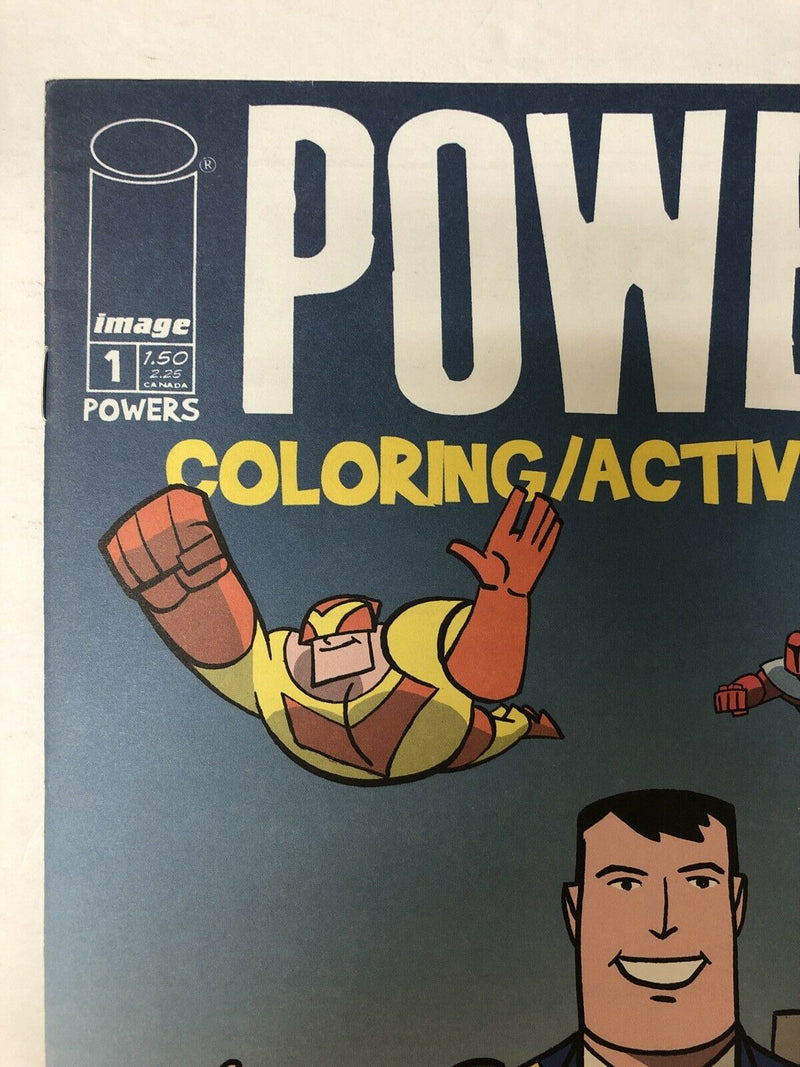Powers Coloring Activity Book (NM) Brian M Bendis | Avon Oeming