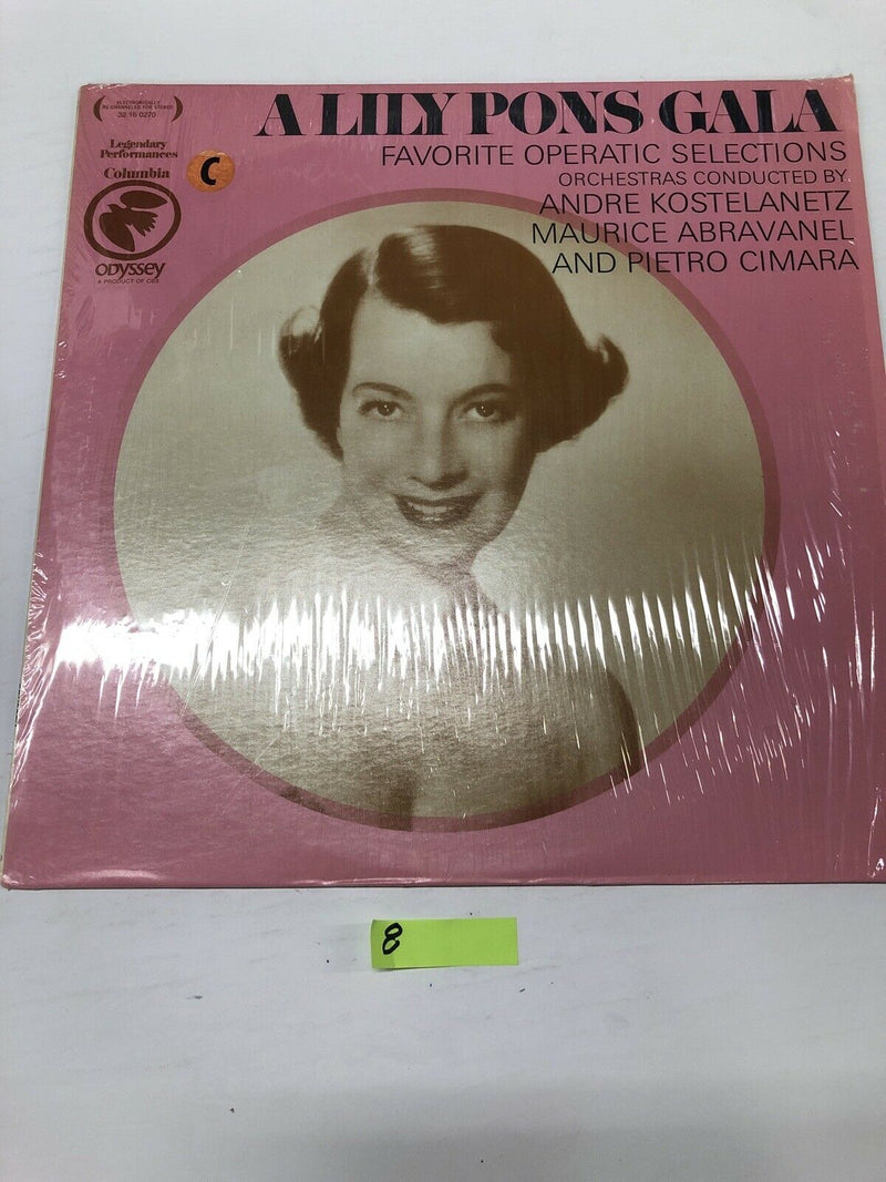 Lily Pond Gala Favorite Operatic Selections Vinyl LP Album
