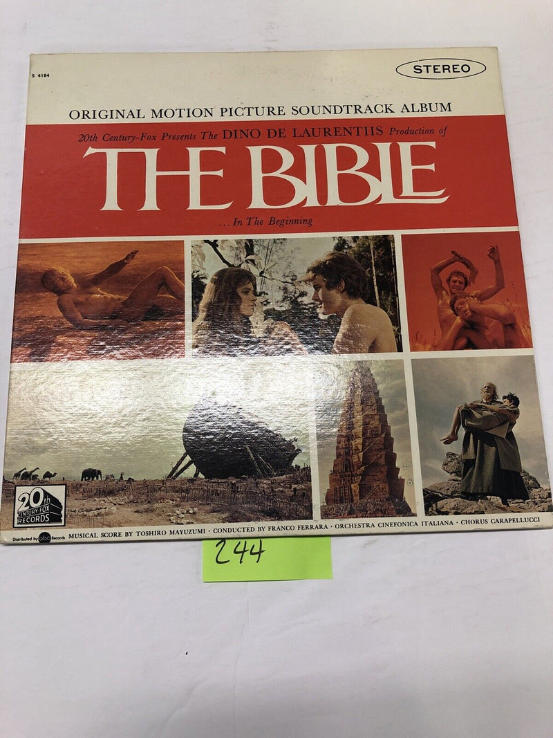 The Bible Original Motion Picture Soundtrack Vinyl LP Album