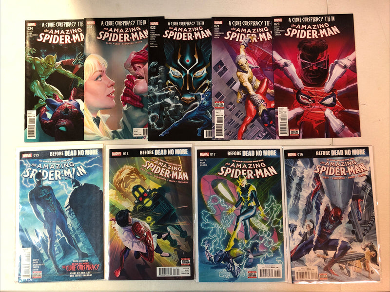 (Spider-Man) Dead No More…Clone Conspiracy storyline Near Complete Set Lot Run