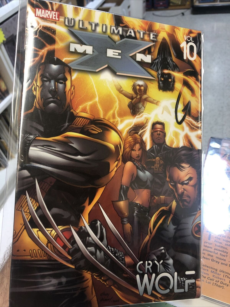 Ultimate X-Men Vol.10 Cry Wolf (2005) Marvel TPB SC Brian Vaughan