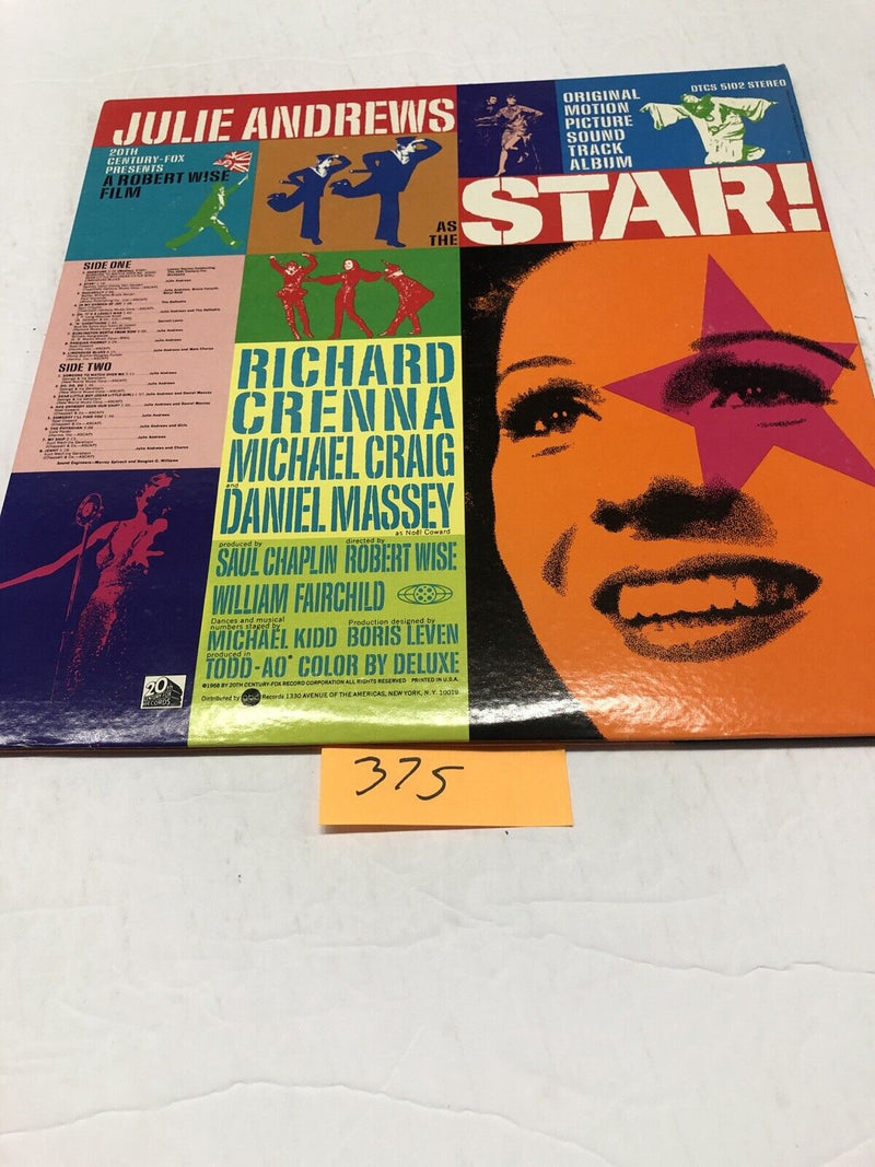 Star Original Motion Picture Soundtrack Vinyl  LP Album