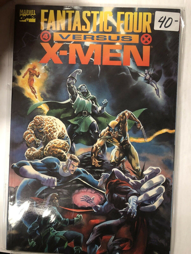Fantastic Four Versus X-Men (1991) Marvel TPB SC Chris Claremont