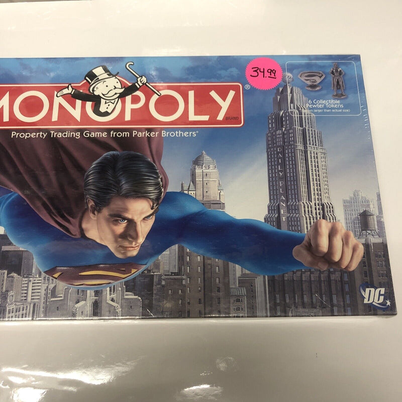 Superman Returns Monopoly (2006) Collector’s Edition • Vintage • Board Game