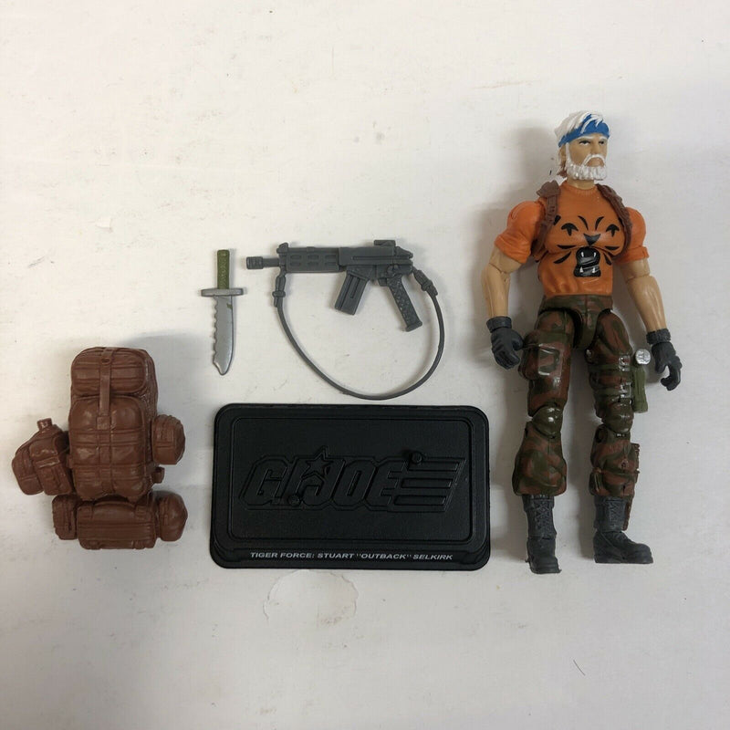 GI Joe Club 2015 Exclusive Tiger Force Outback Survival Series 4 Complete Mint