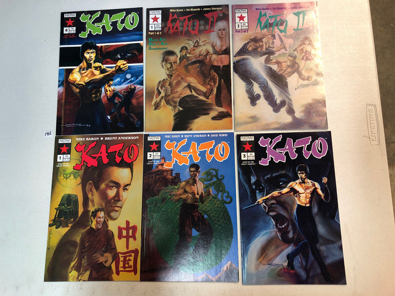 Kato (1991) #1-4, II #1 & 2 (VF/NM) Complete Sets Now from Green Hornet