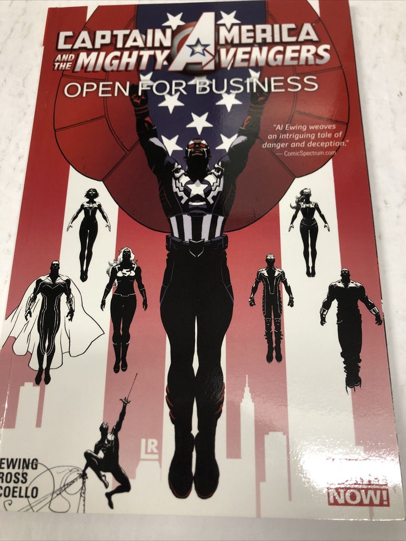 Captain America And The Mighty Avengers Open For Business (2015) Marvel TPB SC