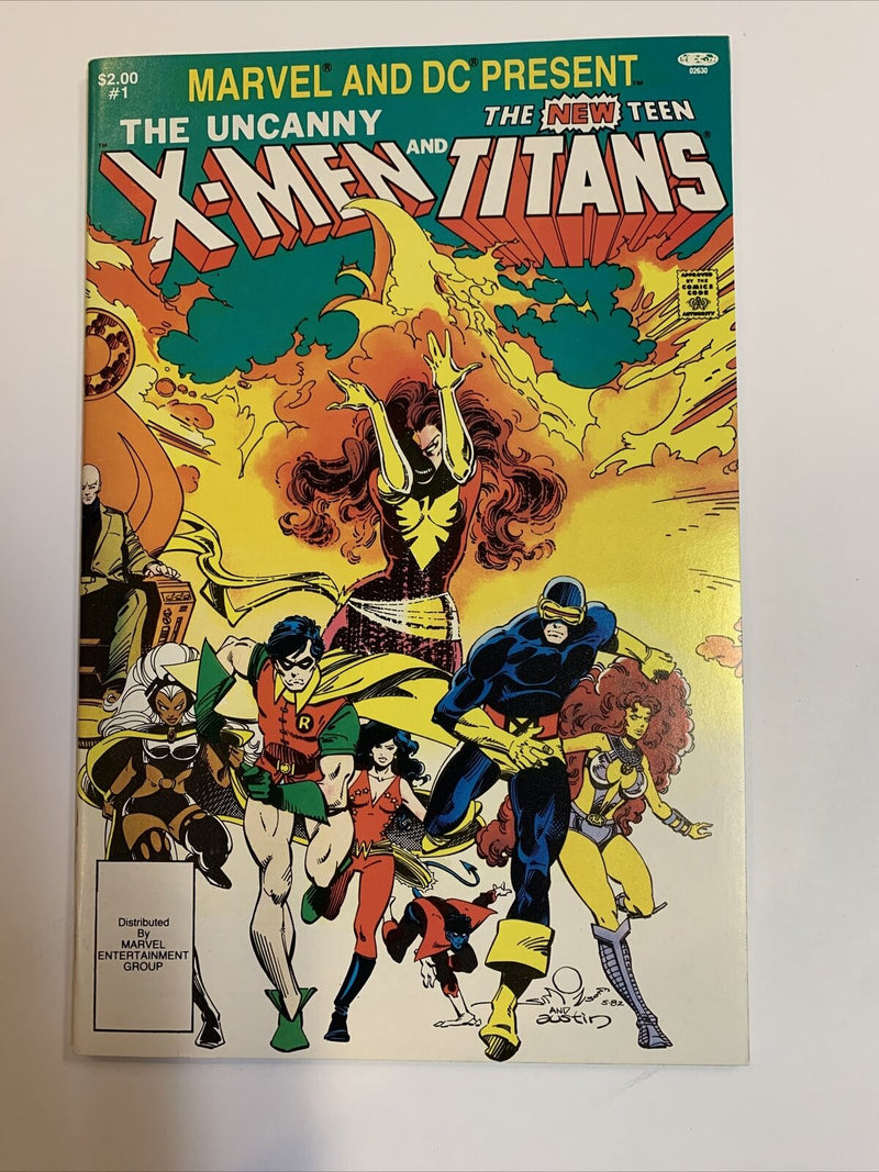 Marvel And DC Comics Presents Uncanny X-Men And New Teen Titans (1982)