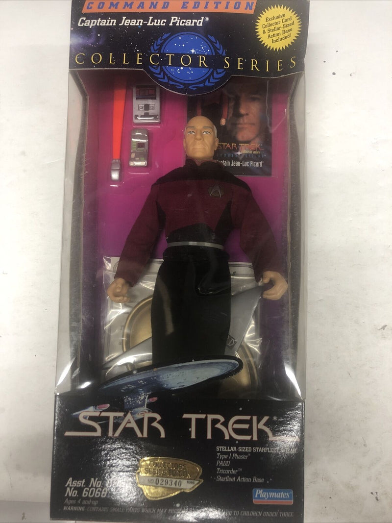 Star Trek TNG Collector Series CAPTAIN JEAN-LUC PICARD 9" Command Edition