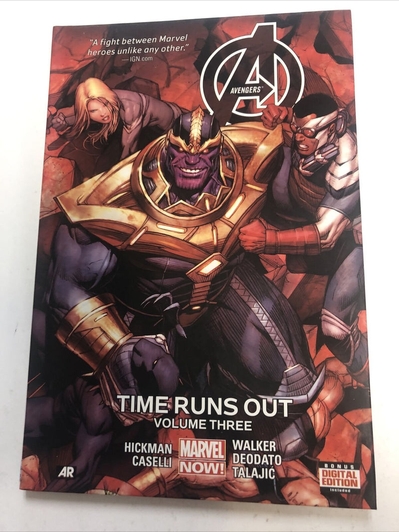 Avengers Time Runs Out Vol.3 (2015) Marvel TPB HC Jonathan Hickman