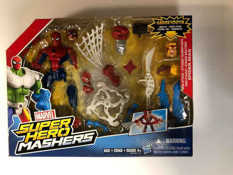 Marvel Super Hero Mashers Spider-man Spin Attack (2015)