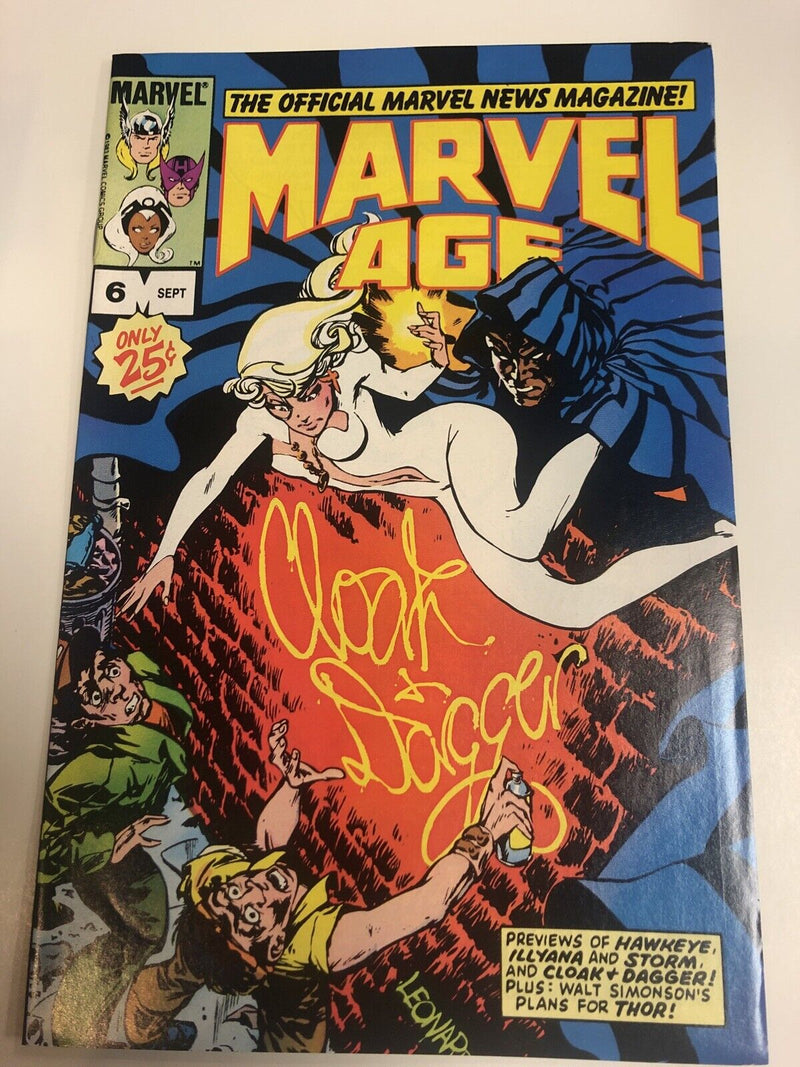 Marvel Age 6 NM 2nd App Beta Ray Bill Preview Cloak & Dagger Cover Peter Porker