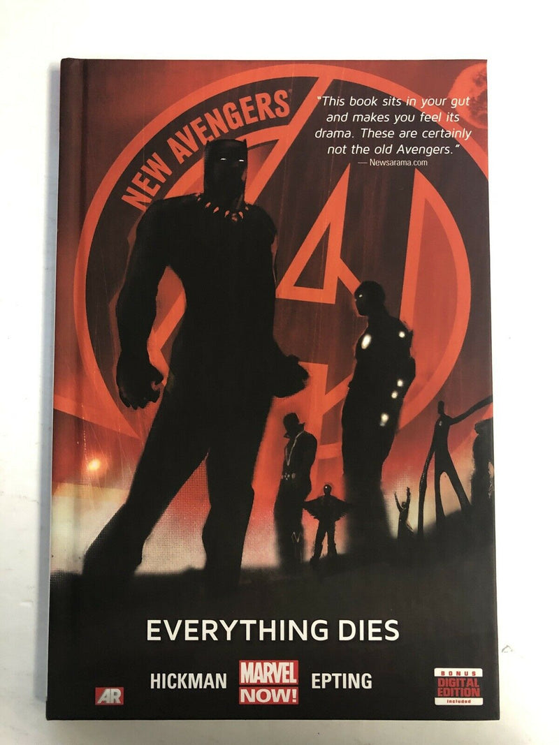 New Avenger Vol.1:everythings Dies | Hc Hardcover (2013) (NM) Jonathan Hickman