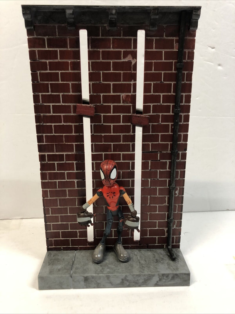 Manga Spider-man with Wall Crawling Action Toy Biz 2003 Complete Mint
