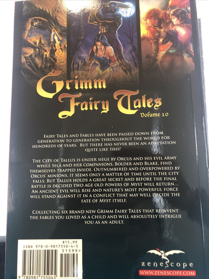 Grimm Fairy Tales Vol.10 (2011) Zenescope TPB SC Joe Brusha