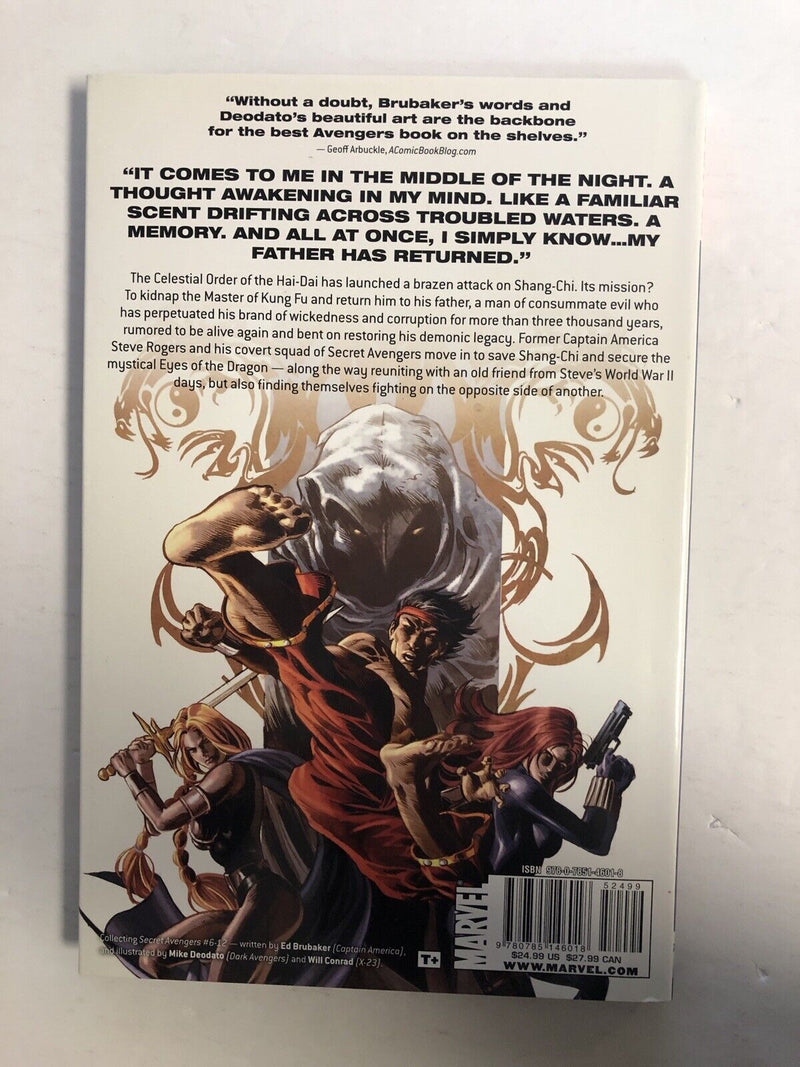 Secret Avengers- Vol.2: Eyes Of The Dragon Hc Hardcover (2011) (NM) Ed Brubaker