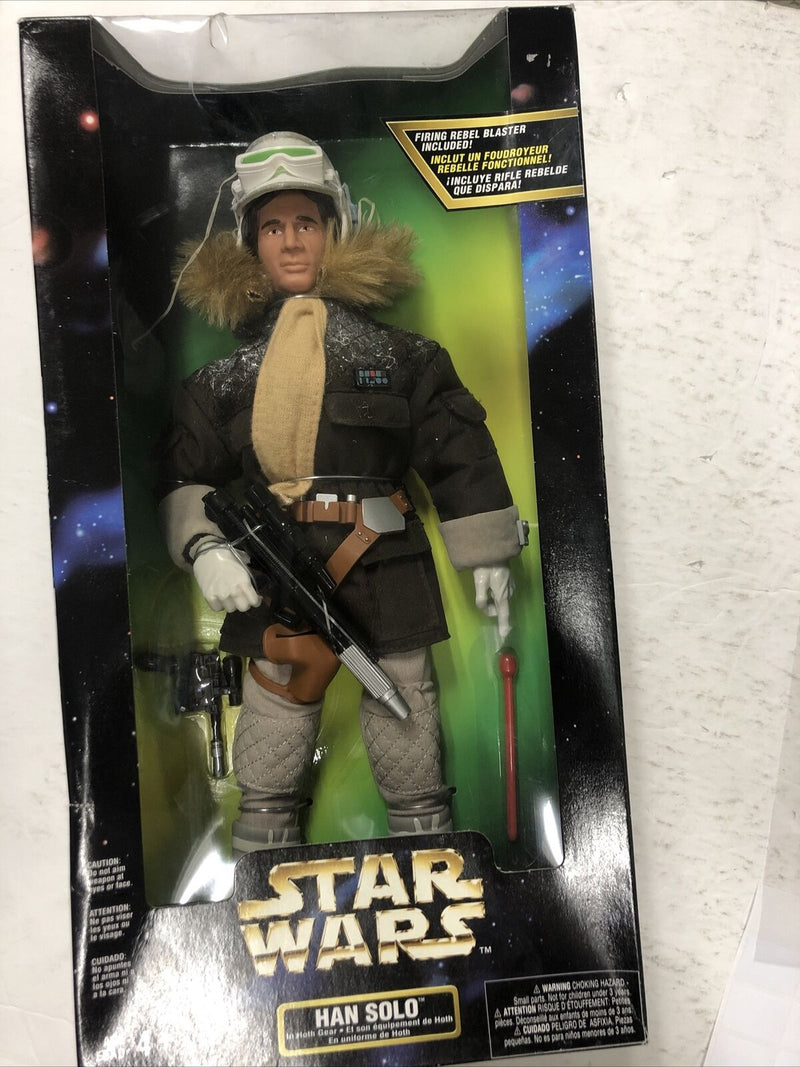 1997 Kenner Star Wars Han Solo in Hoth Gear 12" Action Figure