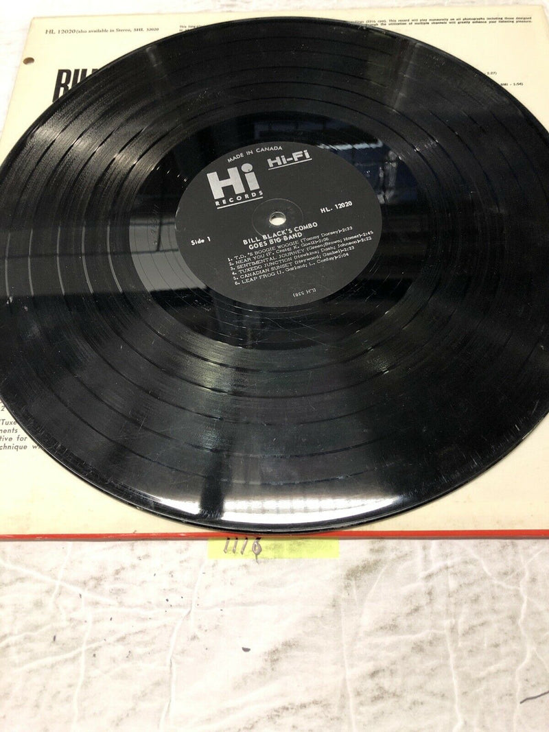 Bill Black’s Combo Goes Big Band Vinyl  LP Album