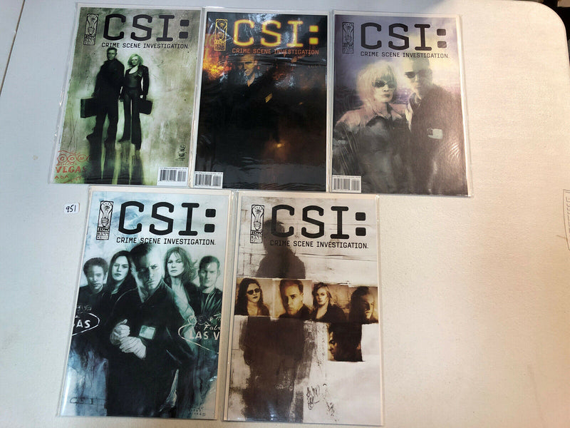 CSI Crime Scene Investigation (2003) 5 different series + 1 (VF/NM) Complete Set