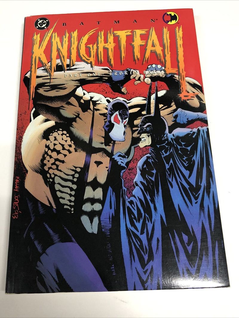 Batman Knightfall Part One Broken Bat (1993) DC Comics TPB SC Chuck Dixon