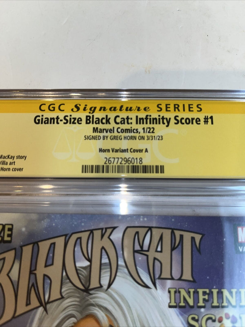 Giant-Size Black Cat Infinity Score (2022)